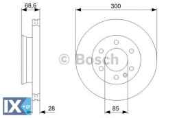 Δισκόπλακα BOSCH 0986479294