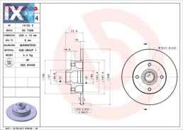 Δισκόπλακα BREMBO 08500514