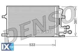 Συμπυκνωτής, σύστ. κλιματισμού DENSO DCN10003