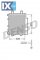 Συμπυκνωτής, σύστ. κλιματισμού DENSO DCN35003  - 192,63 EUR