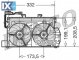 Βεντιλατέρ, ψύξη κινητήρα DENSO DER07001  - 360,32 EUR