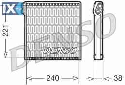 Εξαεριωτής, σύστημα κλιματισμού DENSO DEV09102