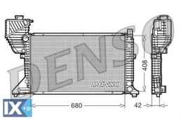 Ψυγείο, ψύξη κινητήρα DENSO DRM17011