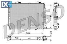 Ψυγείο, ψύξη κινητήρα DENSO DRM17086