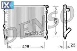 Ψυγείο, ψύξη κινητήρα DENSO DRM23001