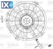 Βεντιλατέρ, ψύξη κινητήρα VALEO 698542