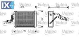 Εναλλάκτης θερμότητας, θέρμανση εσωτερικού χώρου VALEO 812364