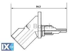 Αισθητήρας, στροφές τροχού BOSCH 0265007879