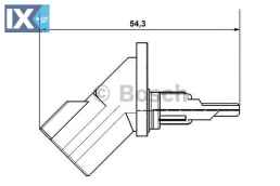 Αισθητήρας, στροφές τροχού BOSCH 0265007879