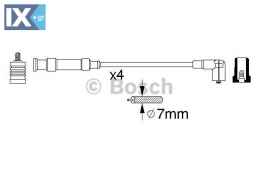 Σετ καλωδίων υψηλής τάσης BOSCH 0356912826