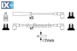 Σετ καλωδίων υψηλής τάσης BOSCH 0986356753