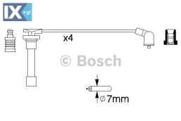 Σετ καλωδίων υψηλής τάσης BOSCH 0986356793