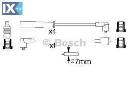 Σετ καλωδίων υψηλής τάσης BOSCH 0986356807