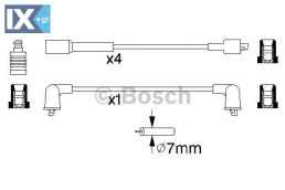 Σετ καλωδίων υψηλής τάσης BOSCH 0986356941