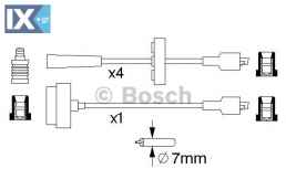 Σετ καλωδίων υψηλής τάσης BOSCH 0986357077