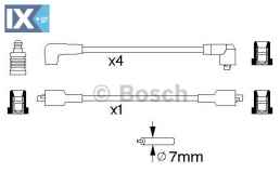 Σετ καλωδίων υψηλής τάσης BOSCH 0986357095