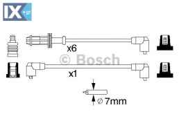 Σετ καλωδίων υψηλής τάσης BOSCH 0986357120