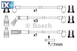 Σετ καλωδίων υψηλής τάσης BOSCH 0986357183