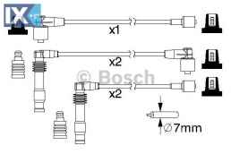 Σετ καλωδίων υψηλής τάσης BOSCH 0986357189