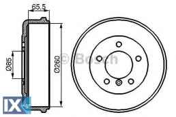 Ταμπούρο BOSCH 0986477038