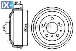 Ταμπούρο BOSCH 0986477098