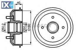 Ταμπούρο BOSCH 0986477099