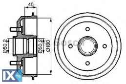 Ταμπούρο BOSCH 0986477099