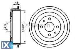 Ταμπούρο BOSCH 0986477109