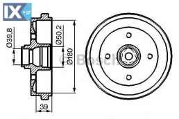 Ταμπούρο BOSCH 0986477111