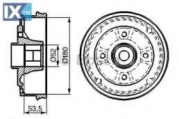 Ταμπούρο BOSCH 0986477112