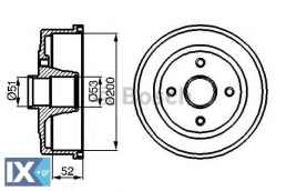 Ταμπούρο BOSCH 0986477135