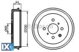 Ταμπούρο BOSCH 0986477148