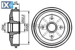 Ταμπούρο BOSCH 0986477151