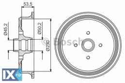 Ταμπούρο BOSCH 0986477160