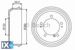 Ταμπούρο BOSCH 0986477169