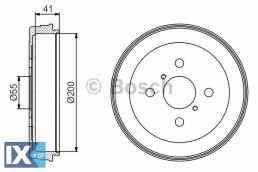 Ταμπούρο BOSCH 0986477199