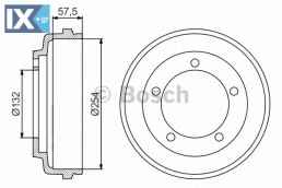 Ταμπούρο BOSCH 0986477204