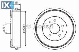 Ταμπούρο BOSCH 0986477219