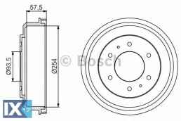 Ταμπούρο BOSCH 0986477220