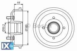 Ταμπούρο BOSCH 0986477269