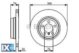 Δισκόπλακα BOSCH 0986479440