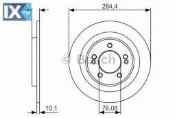 Δισκόπλακα BOSCH 0986479A47