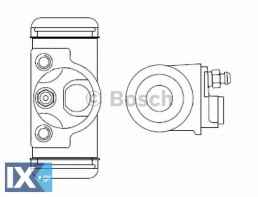 Κυλινδράκι τροχού BOSCH F026002372