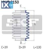 Σετ φούσκες, τιμόνι SKF VKJP2150