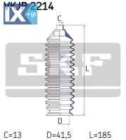 Σετ φούσκες, τιμόνι SKF VKJP2214