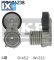 Τεντωτήρας, ιμάντας poly-V SKF VKM36238  - 81,16 EUR