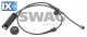 Προειδοπ. επαφή, φθορά υλικού τριβής των φρένων SWAG 99907849  - 8,4 EUR
