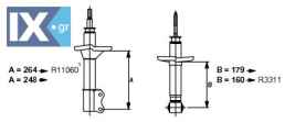 Αμορτισέρ MONROE R3310
