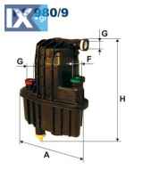 Φίλτρο καυσίμου FILTRON PS9809