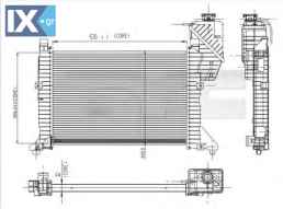 Ψυγείο, ψύξη κινητήρα TYC 7210003